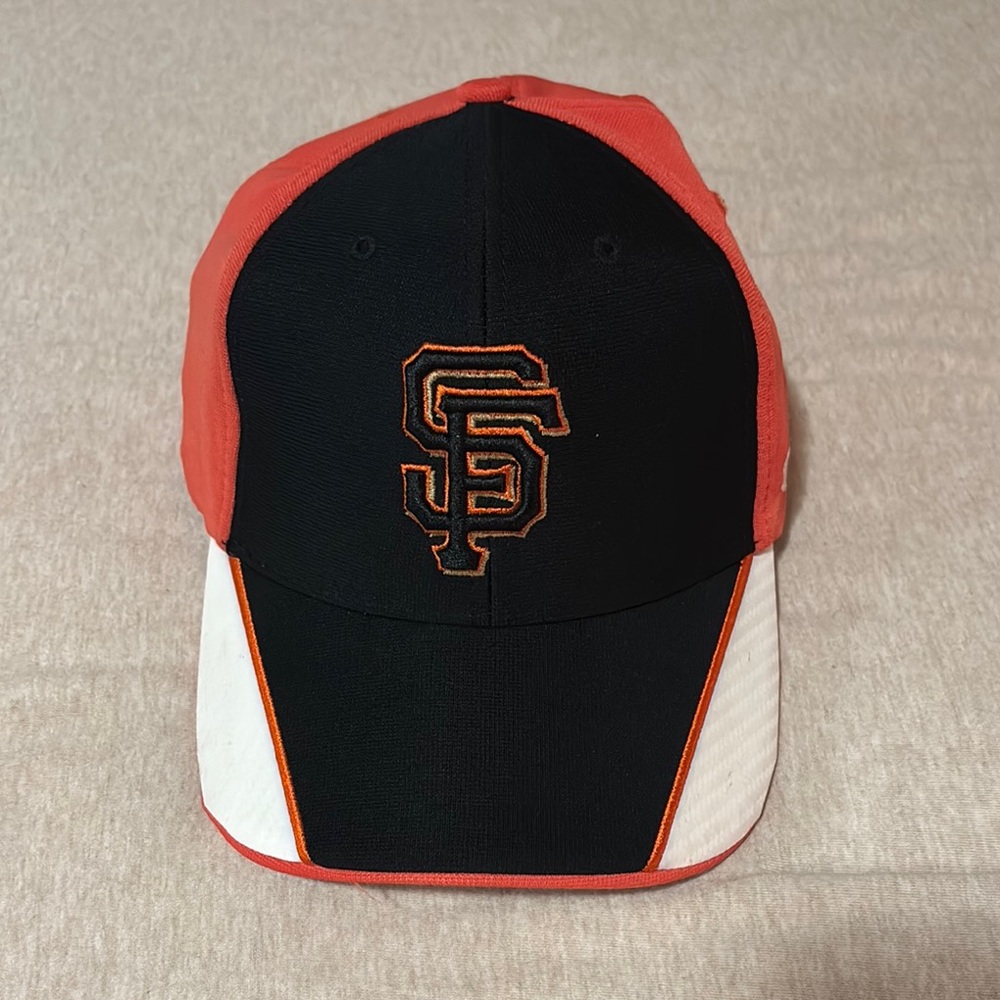 Black and Orange SF Baseball Cap